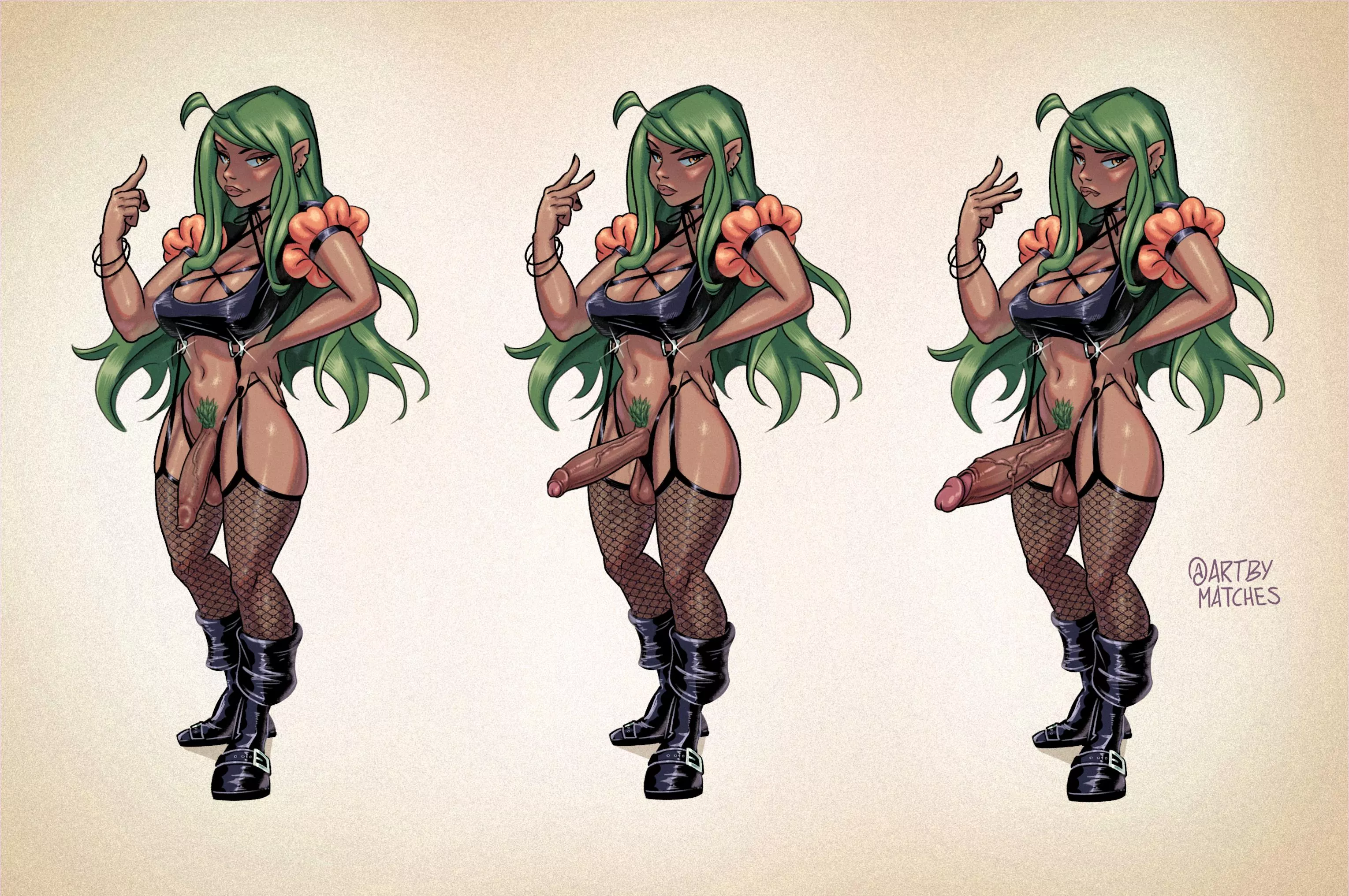 Count to 3 grower drawn by me