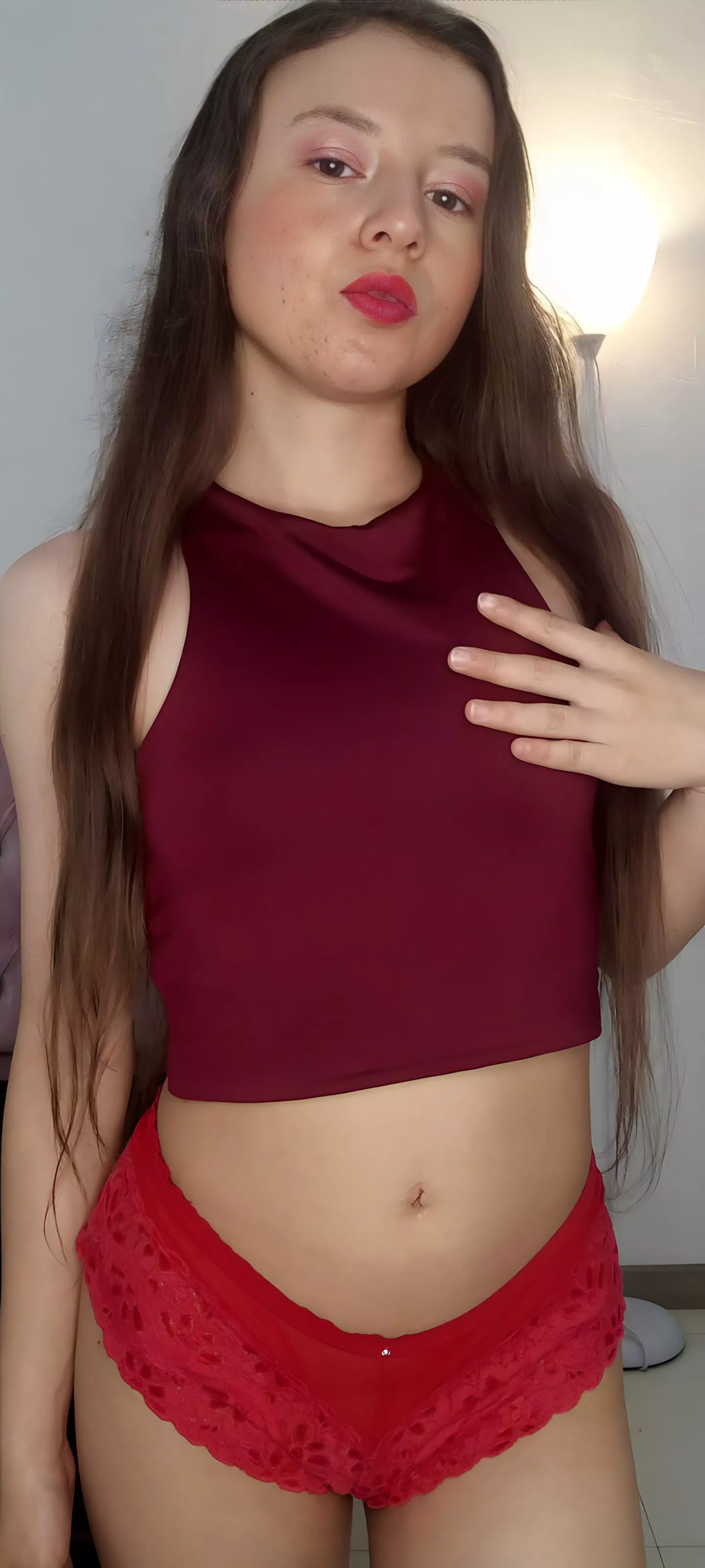 [daniela_alvarezz] 🔥 I'm dani, I'm your #slave, I beg for my #orgasm! my #fingers help me, I want to scream and #moan!