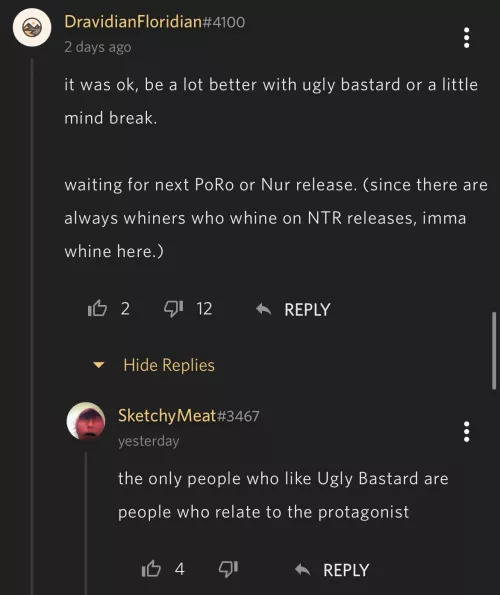 Didn’t have to violate him like that