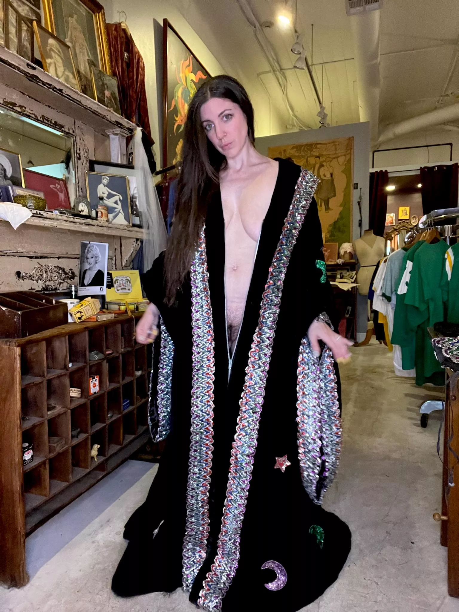 Don't need to wear anything under my Mardi Gras costume