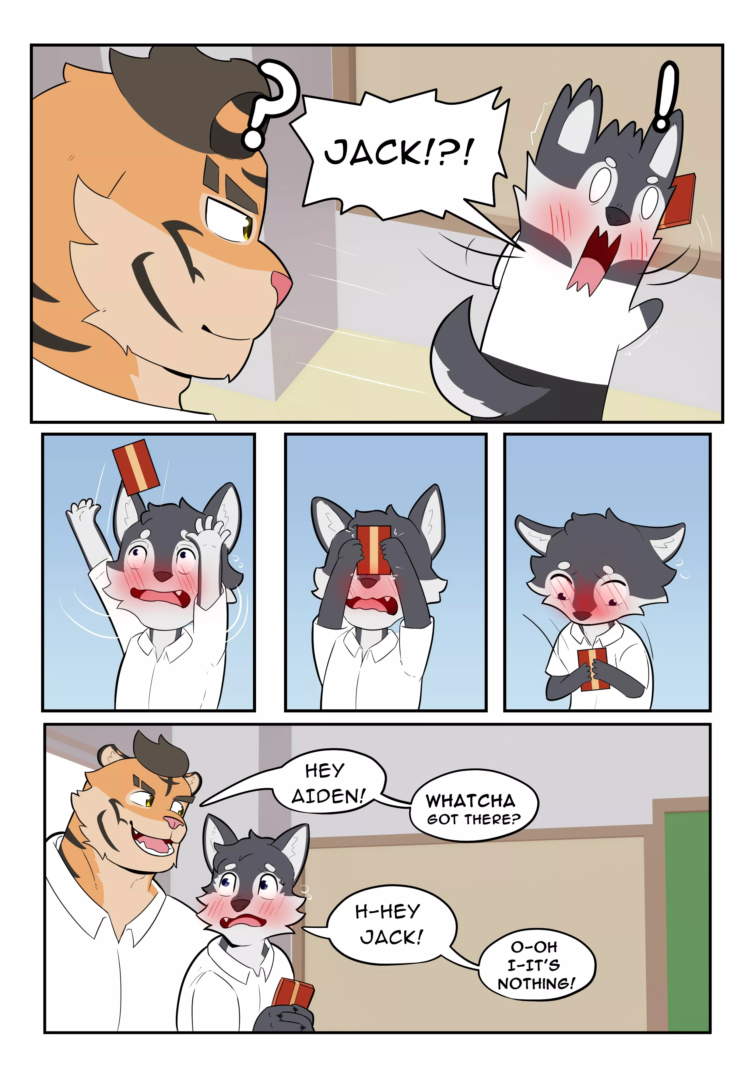 (@drops_sweat) Chocolate for my friend - page 3