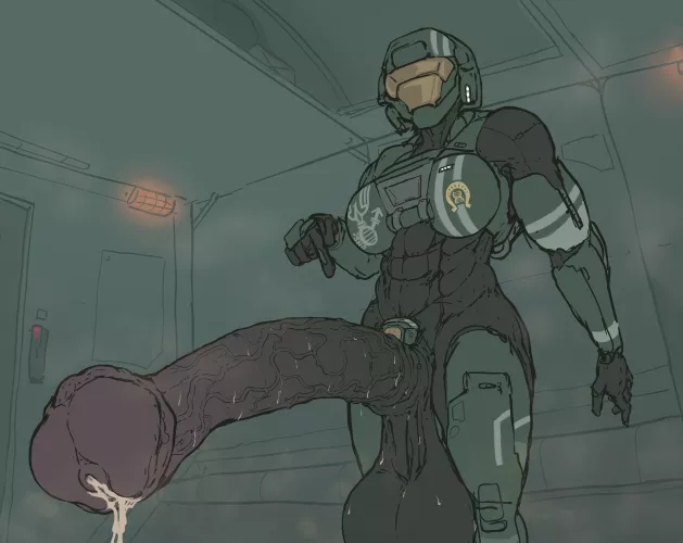 even spartan armor cant contain her length