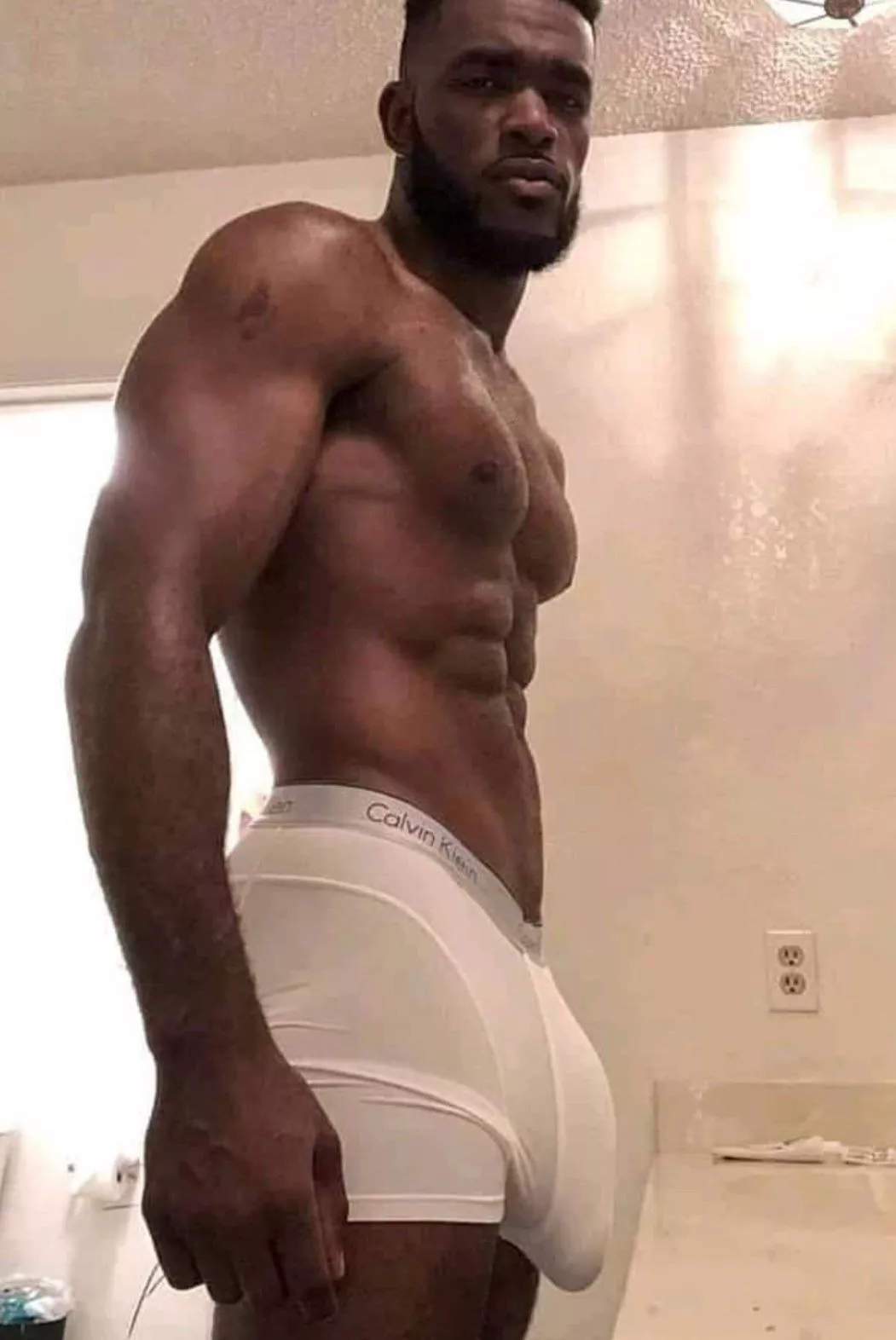 For those who like a Big black bulge