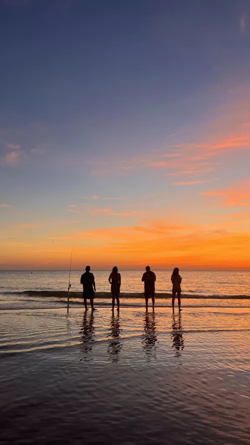Friends in our backyard