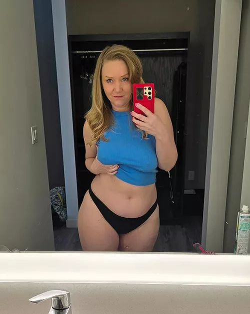 I hope 50 isn't too old to send mirror selfies