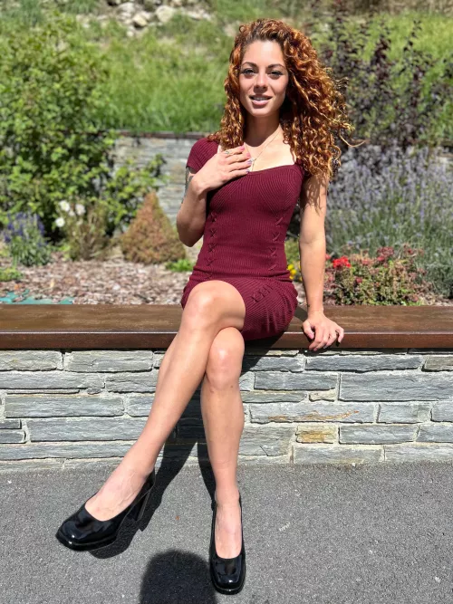 I mean, the dress is fine, but…😈