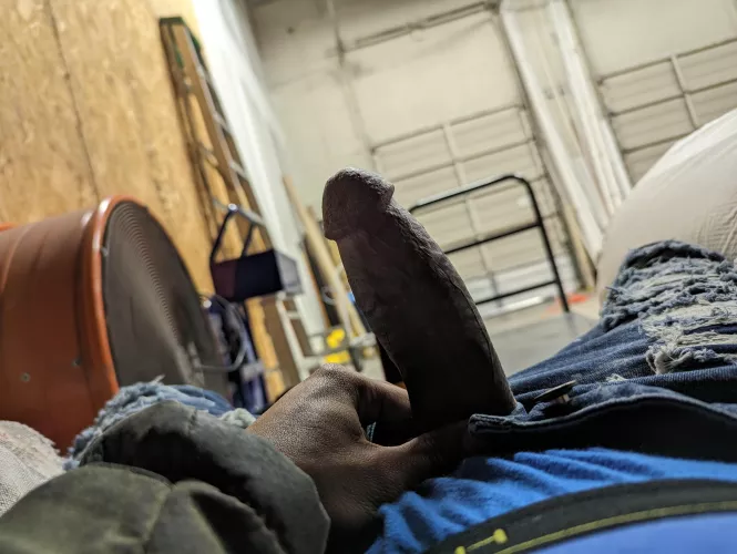 It's cold in this warehouse someone come warm me up