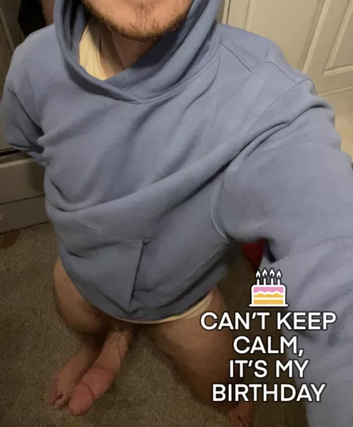 It’s my birthday today so here’s a not so little present.