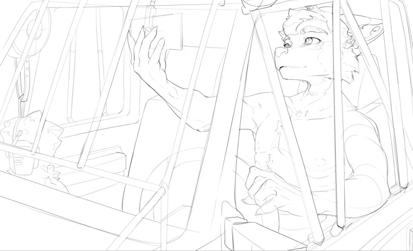 Just a WIP from the commission I've been working on recently! Hope you enjoy guys <3