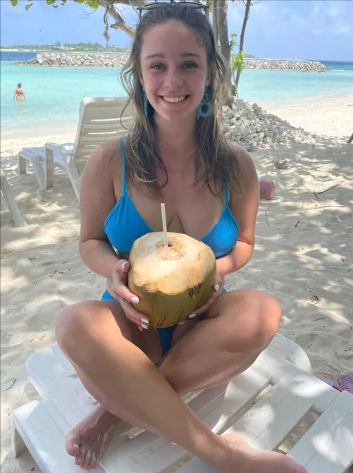 Just me on the beach