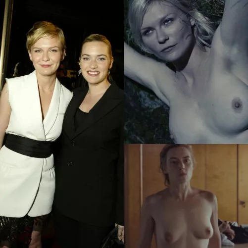 Kirsten Dunst and Kate Winslet