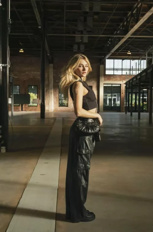 Leather doesn't always have to be tight, right? ;)