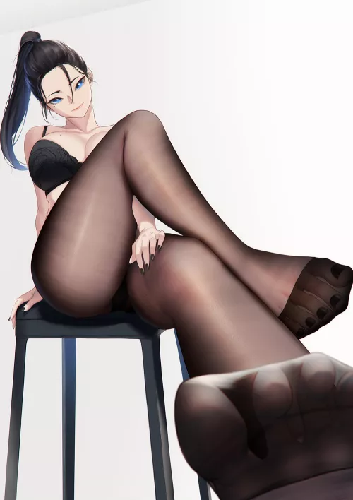 Legs Crossed [Artist's Original]