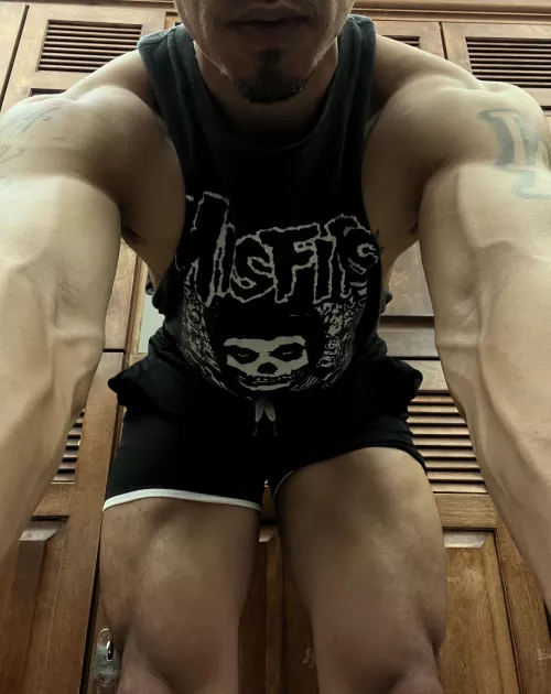 Let me overpower you in the locker room