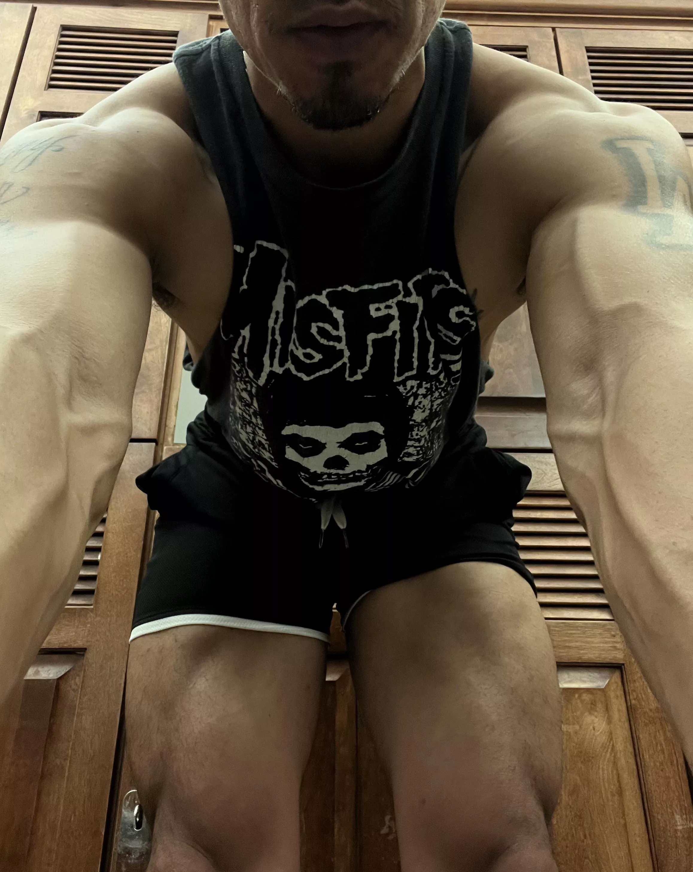 Let me overpower you in the locker room