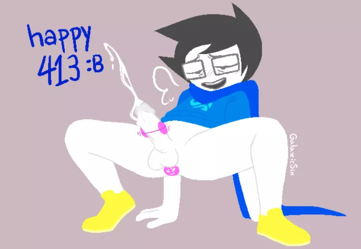 [M4A] You find John dressed as Nepeta...masturbating? What do you do~?