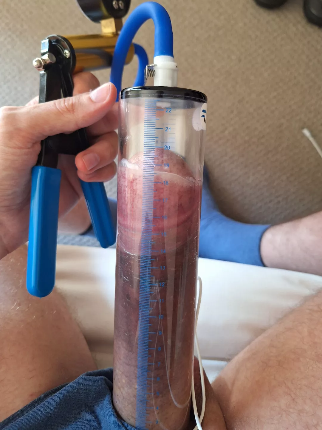 Might need a wider tube