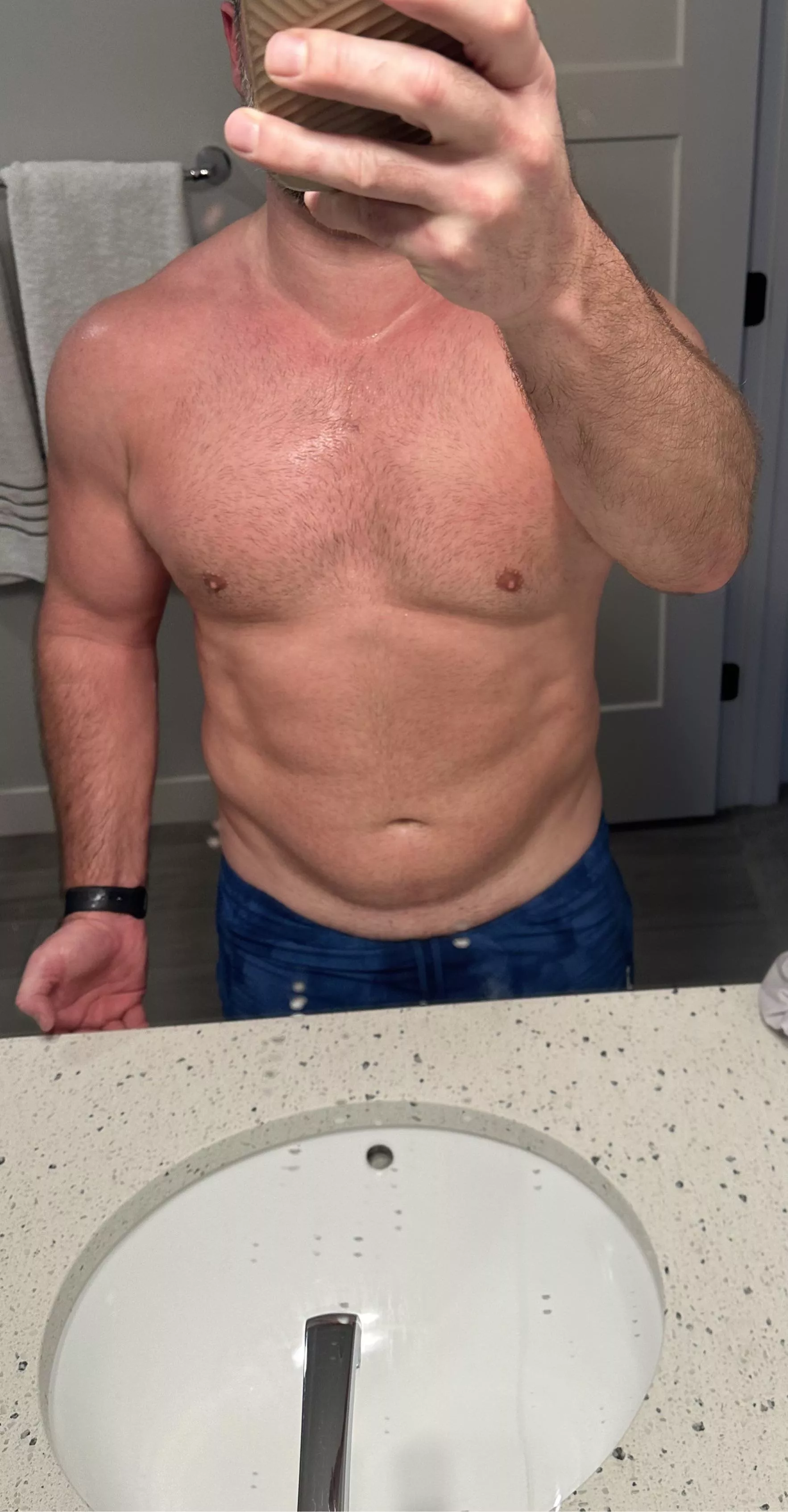 Needed a good pregame workout