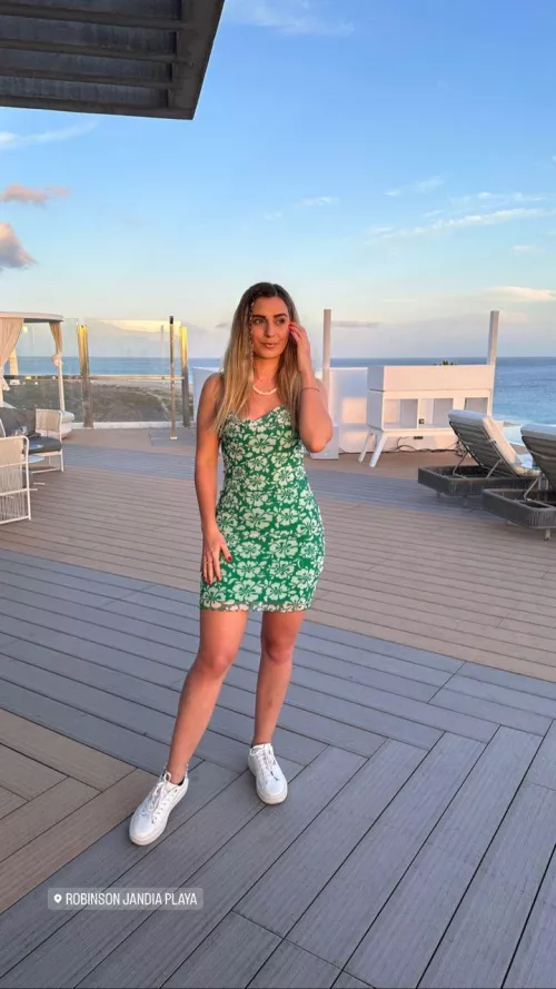 Nice green dress