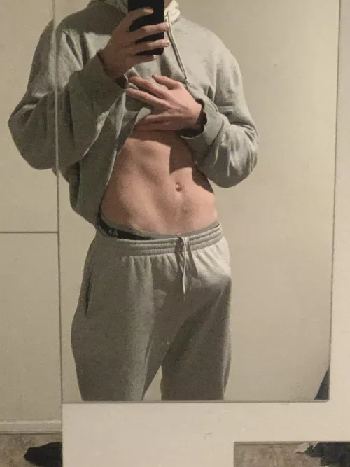 Slipped out of my jock during a workout .. you think people noticed?