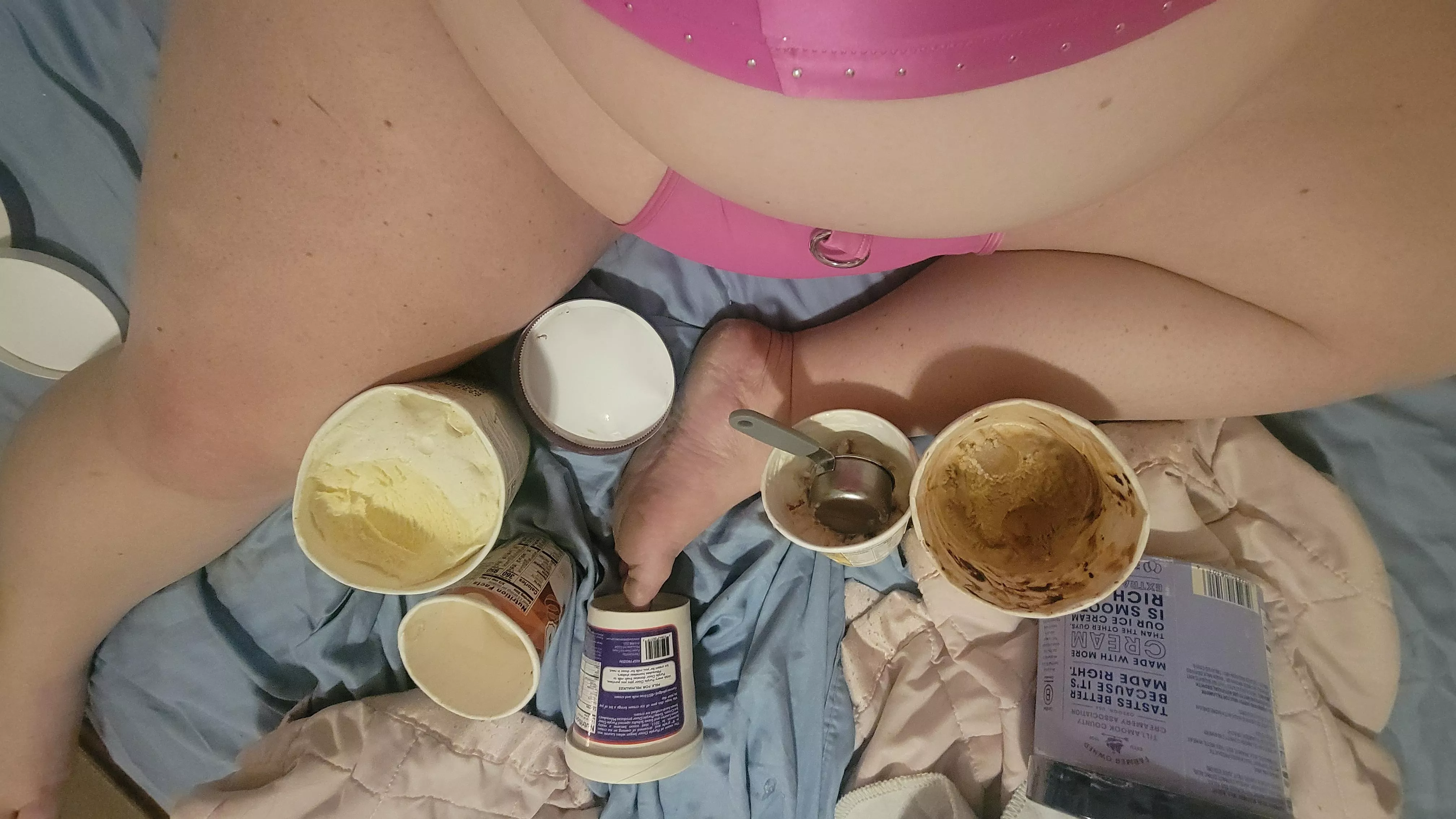 So much ice cream...