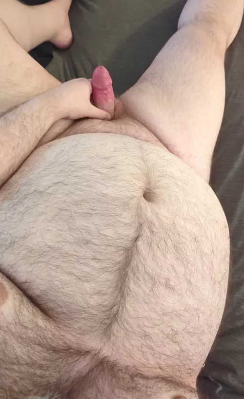 Teasing myself alone in bed today