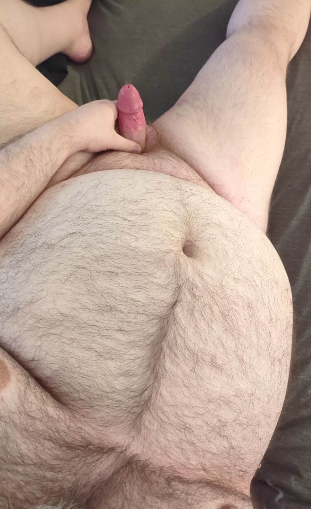 Teasing myself alone in bed today