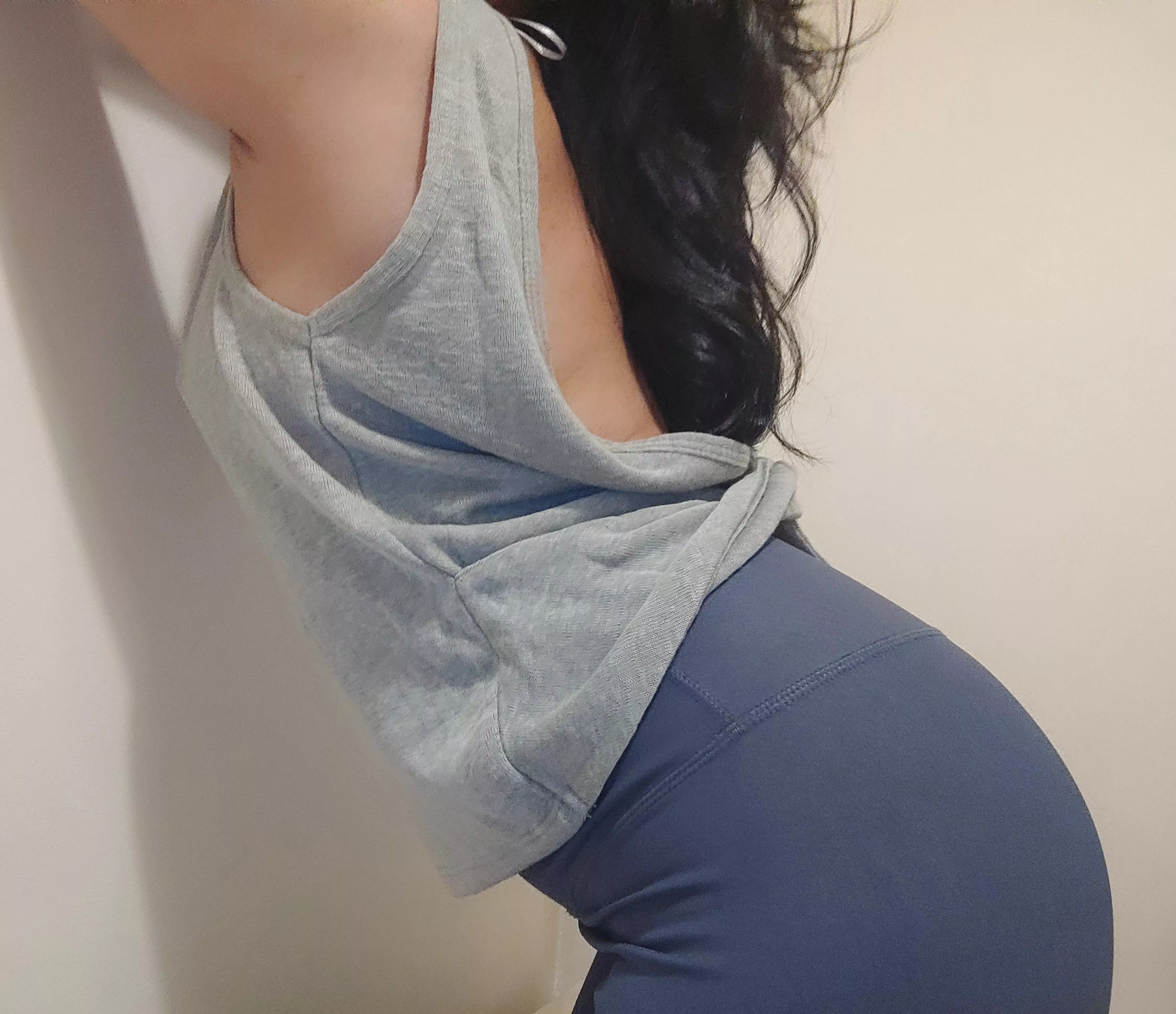 This new top got me excited [f]or my next yoga class.