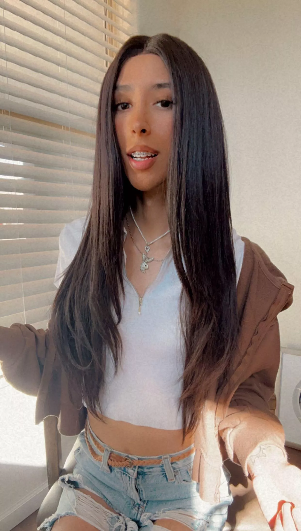 Thought I look good here (pretty shy about it💗)