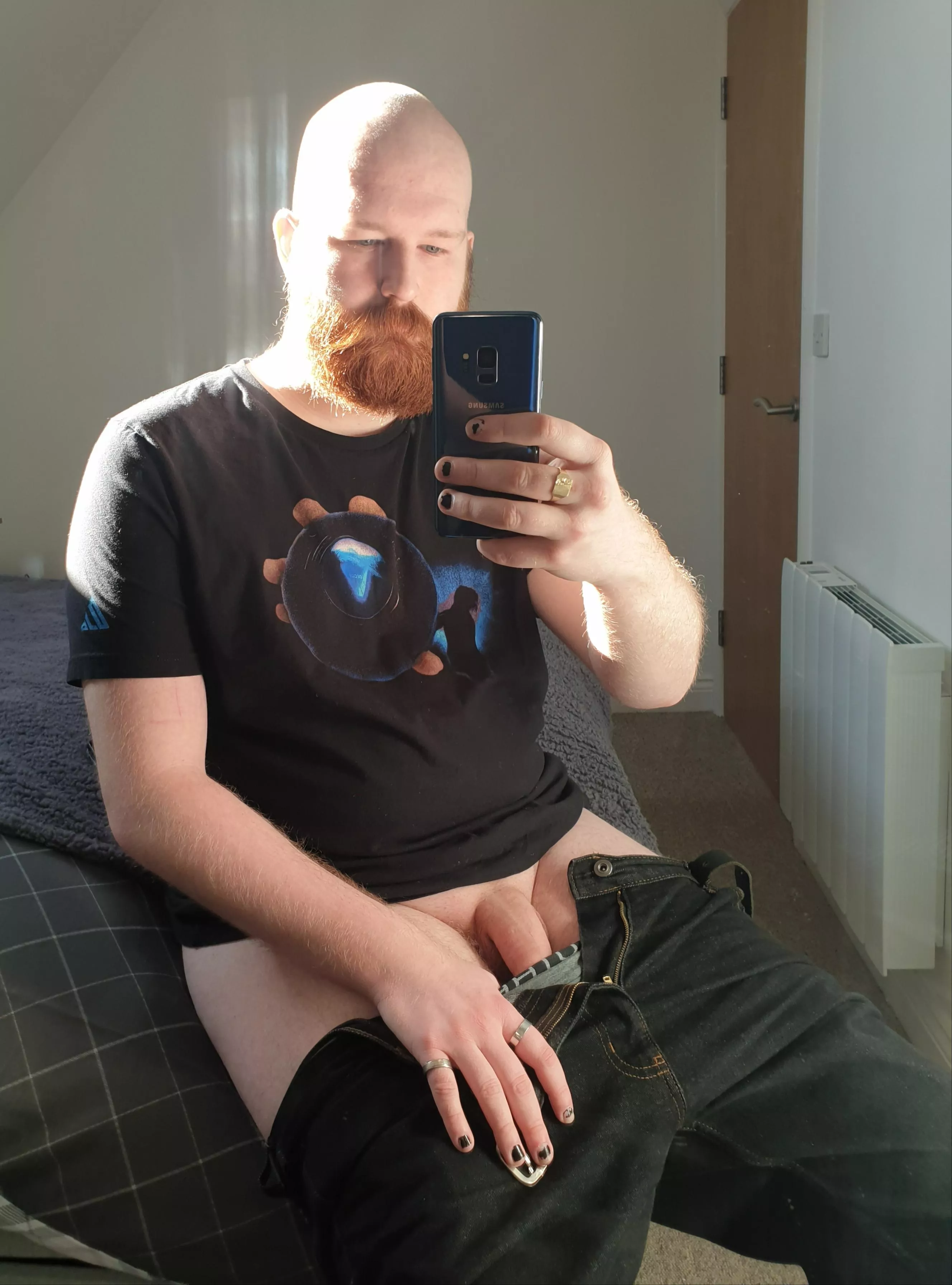 Trousers seem to have slipped down