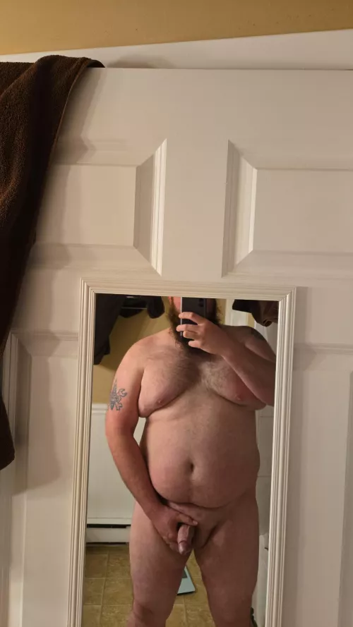 Trying to talk myself into getting ready for work