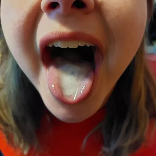 Waiting to be told I can swallow