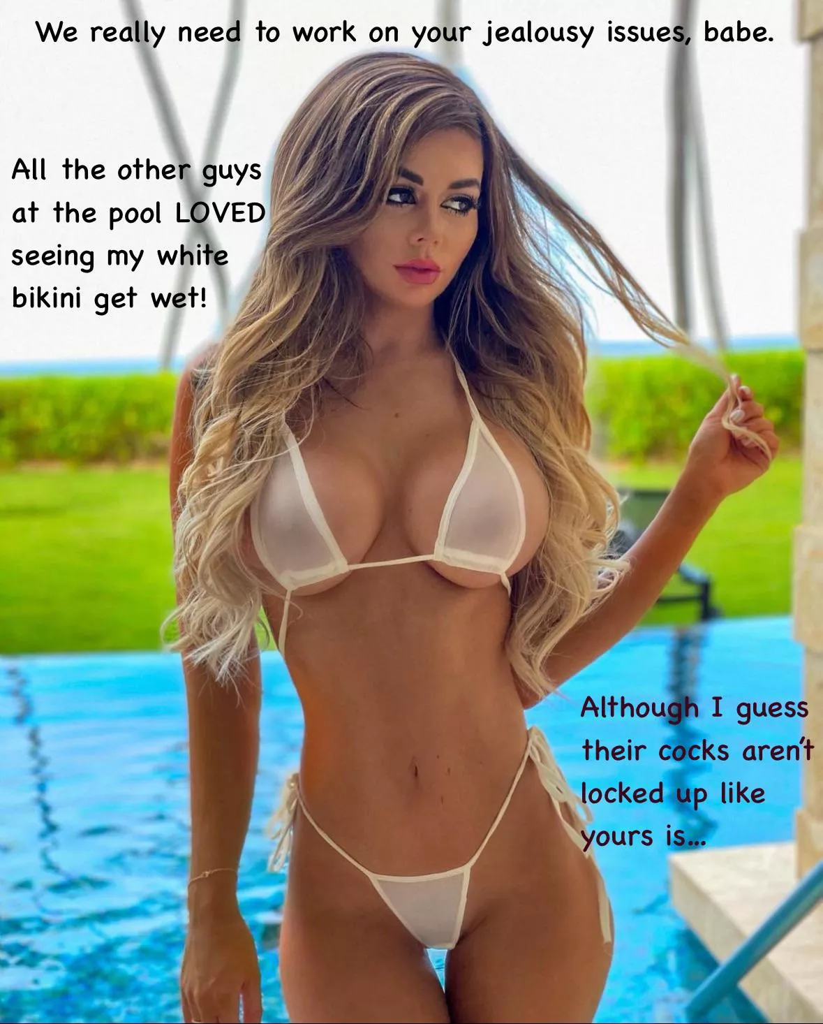 We need to work on your jealousy issues, babe.