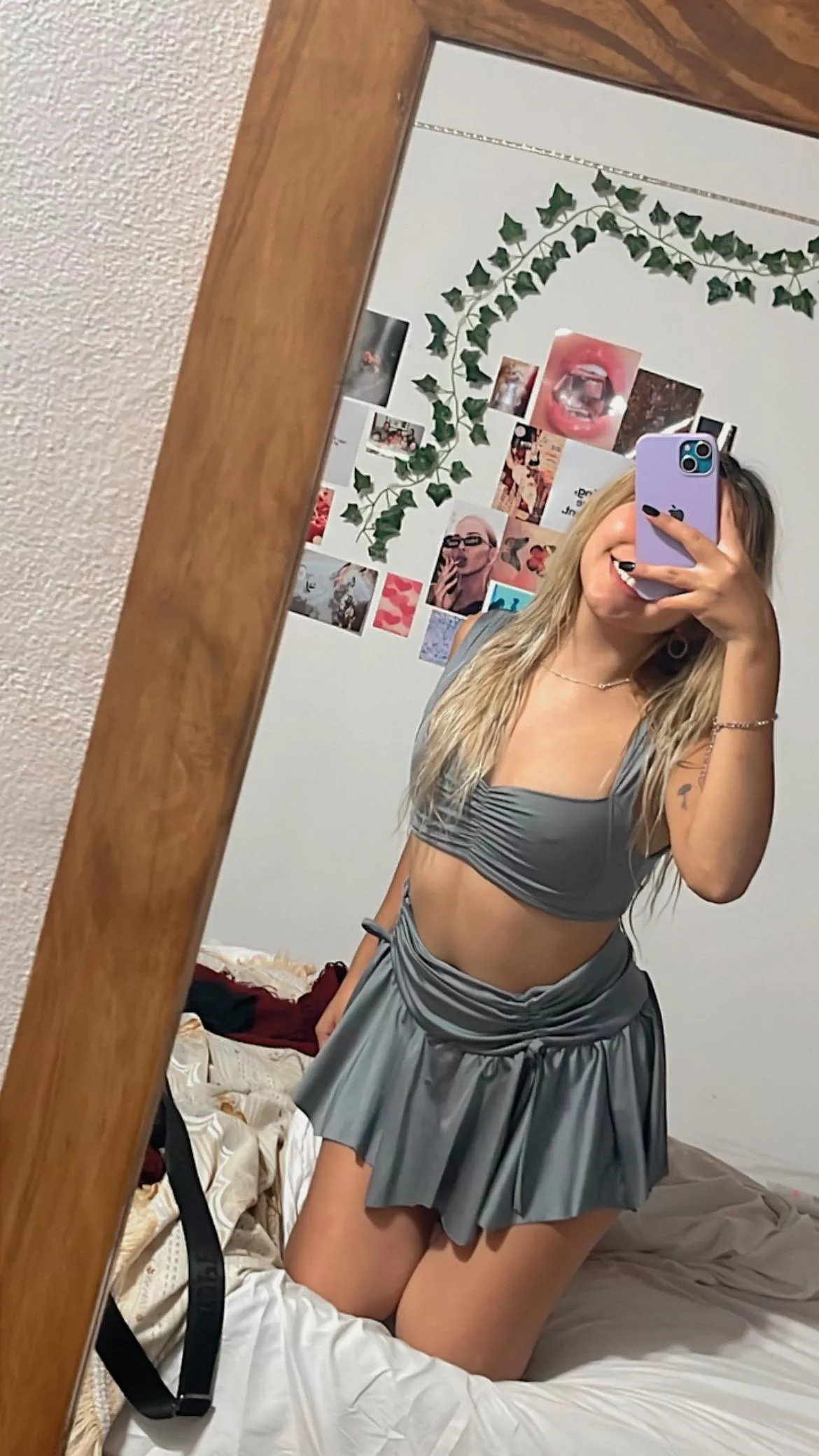 What do you think about my top? Cute or hot?