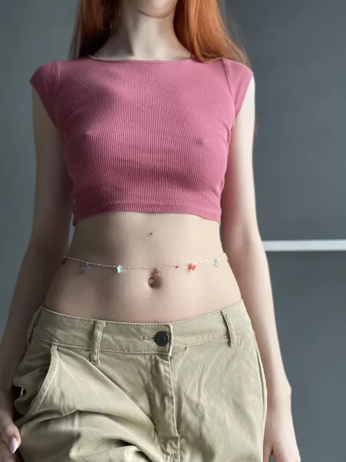 Why wear a bra when I can show you something perky?