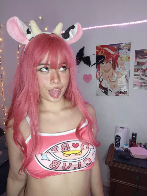 Would you milk this naughty cow