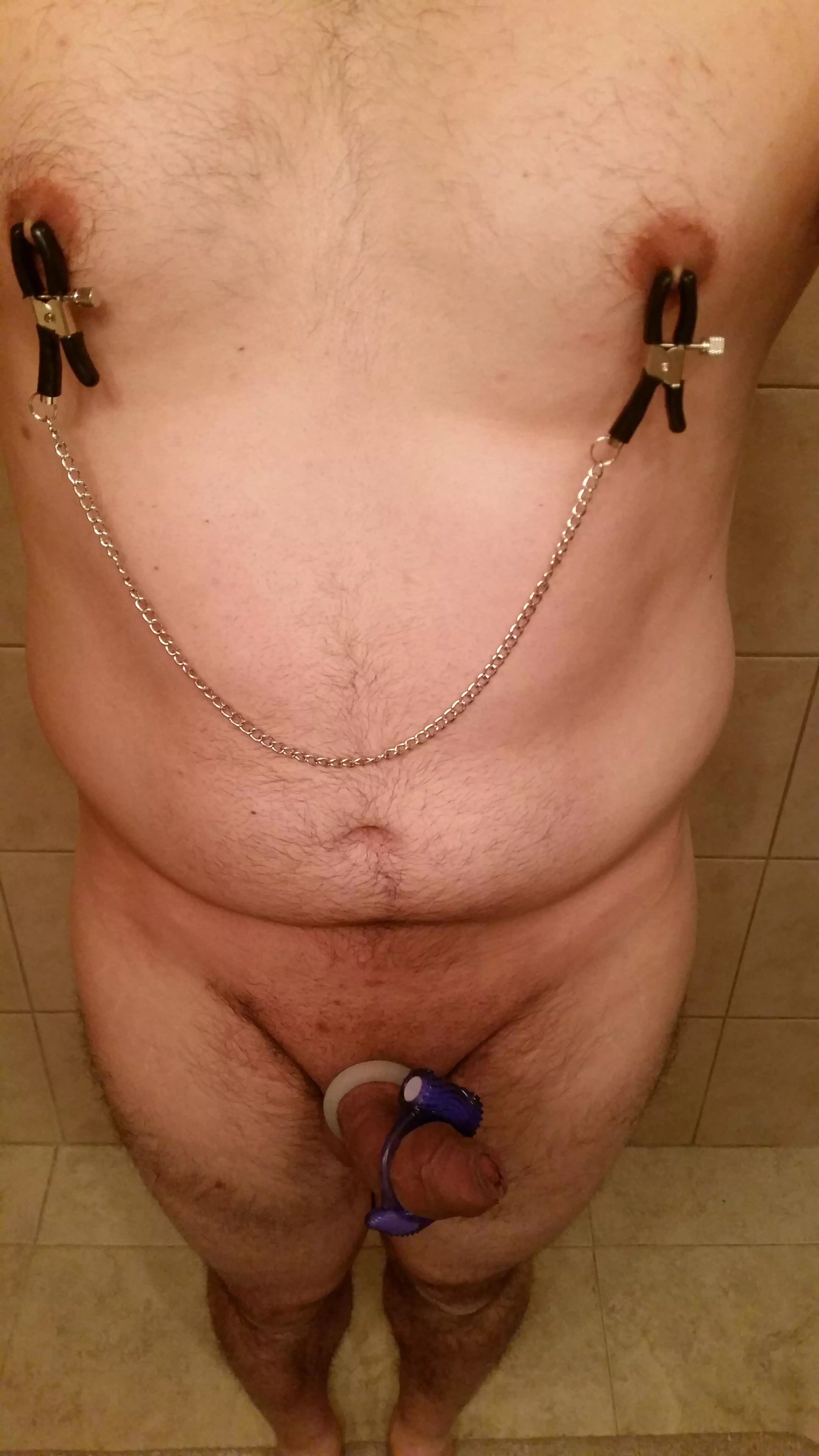 Yes I know the cage is missing...but your heels digging into my chest are missing too!