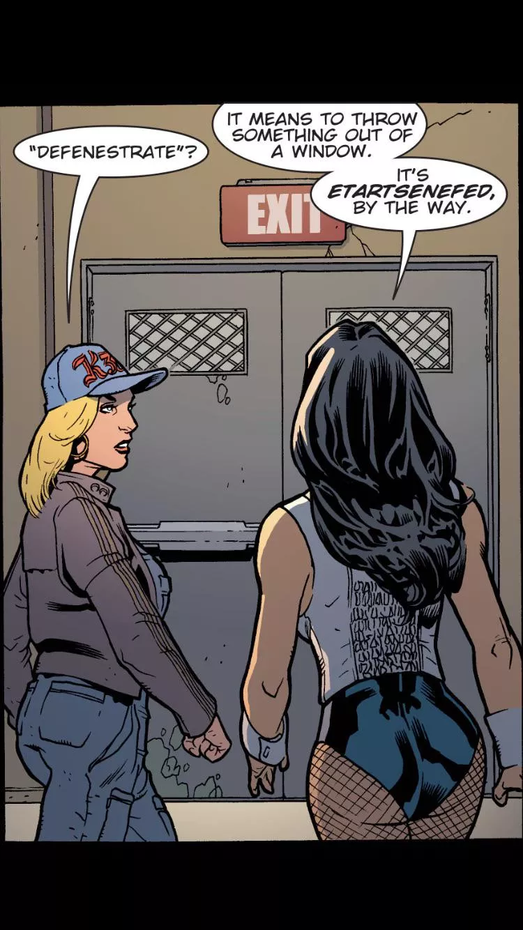 Zatanna practicing spells [Zatanna #12]