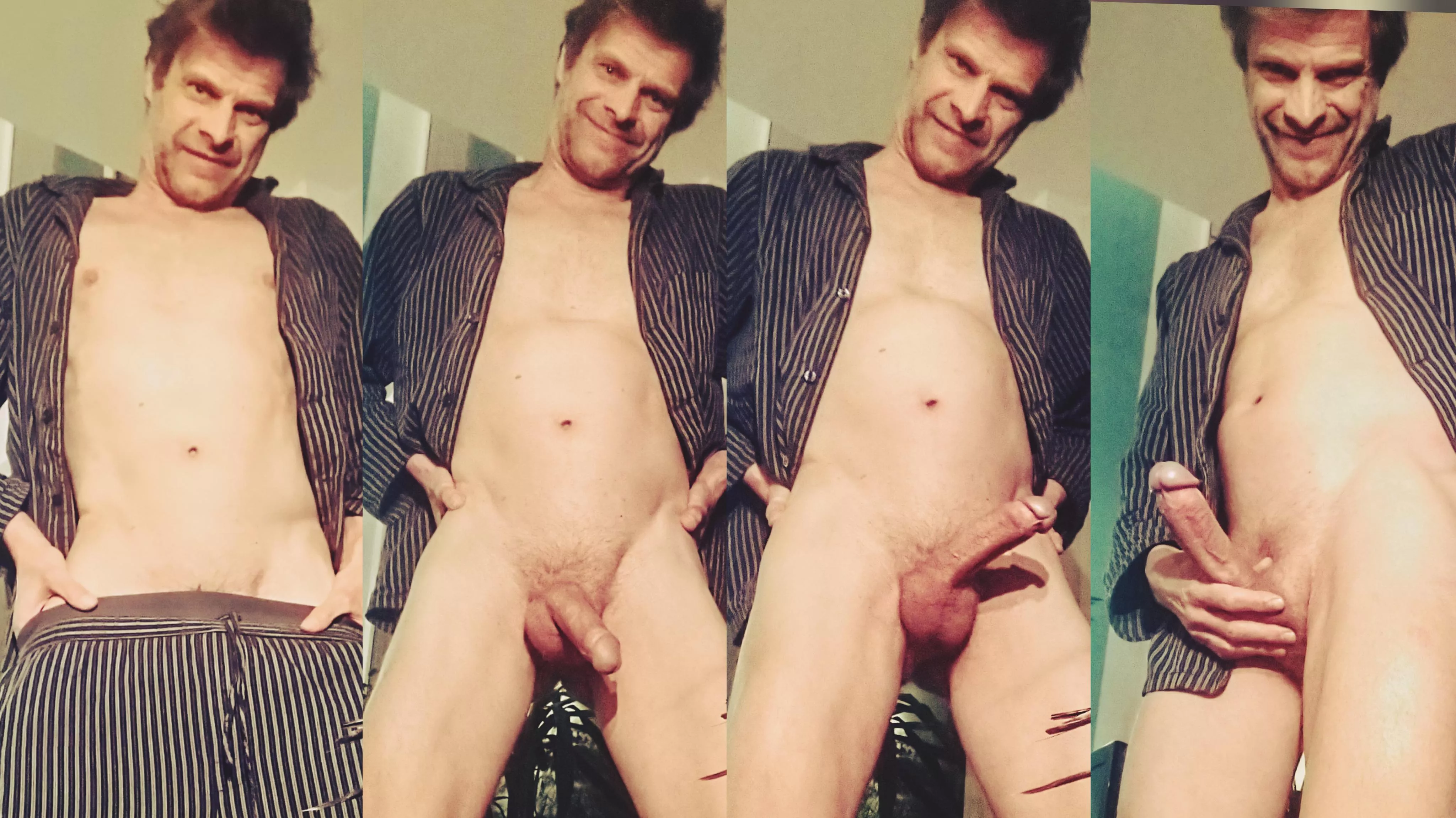 [45] Strippin' out of my pyjamas for you