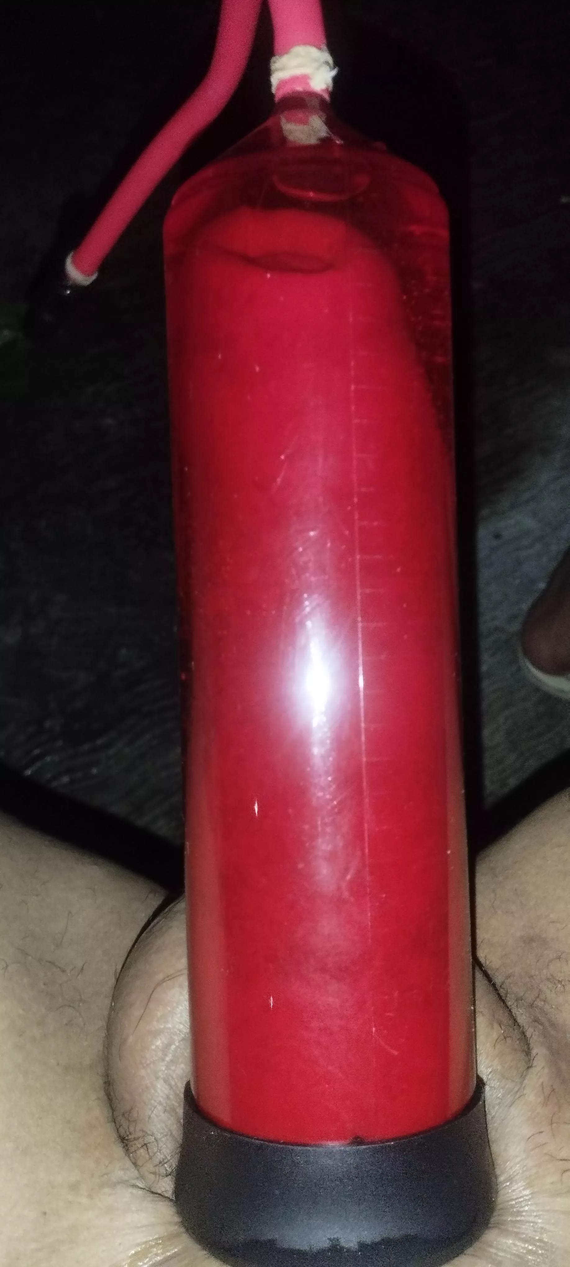 5 min progress, already arround 8 inches