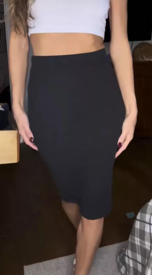 A little midriff adds some spice