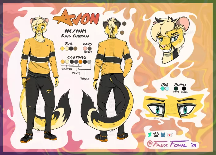 A recent refsheet I made for Mai!
