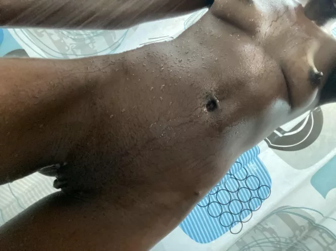 After making me dirty, scrub me clean?