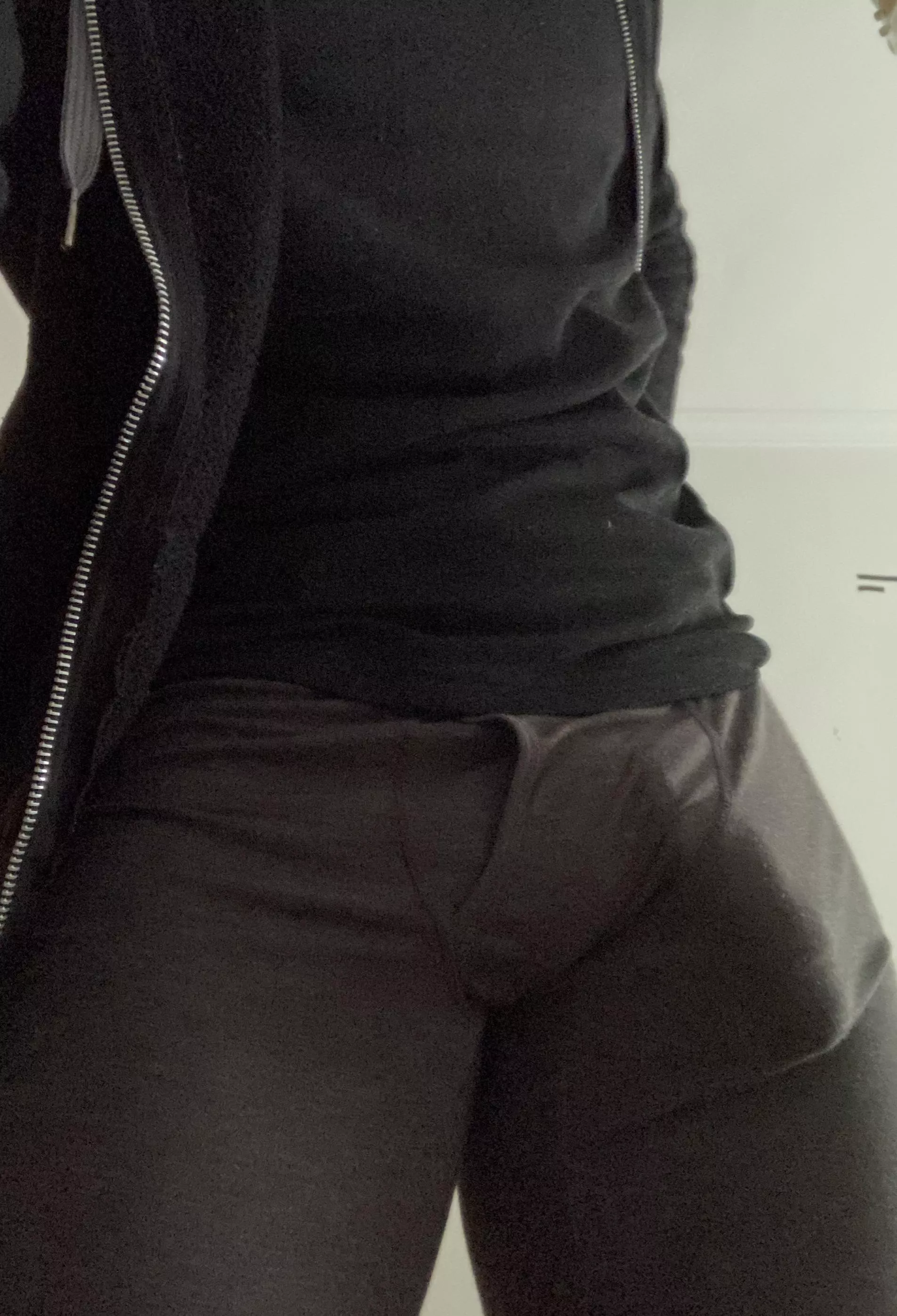 Am I polite to my roommates if I walk like this around the house?