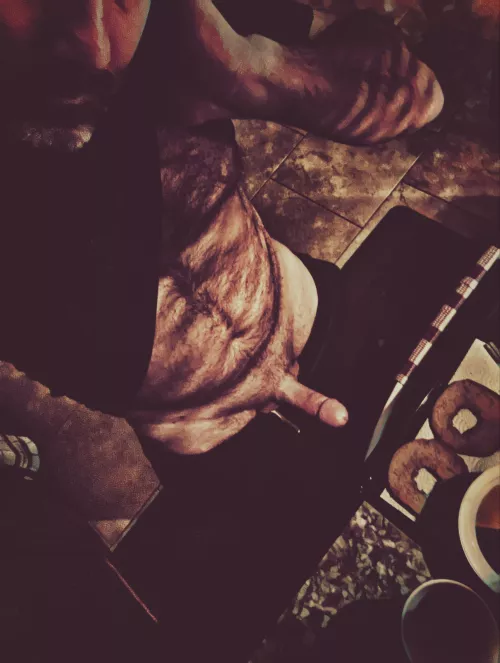 Brew refill needed, breakfast in the works.