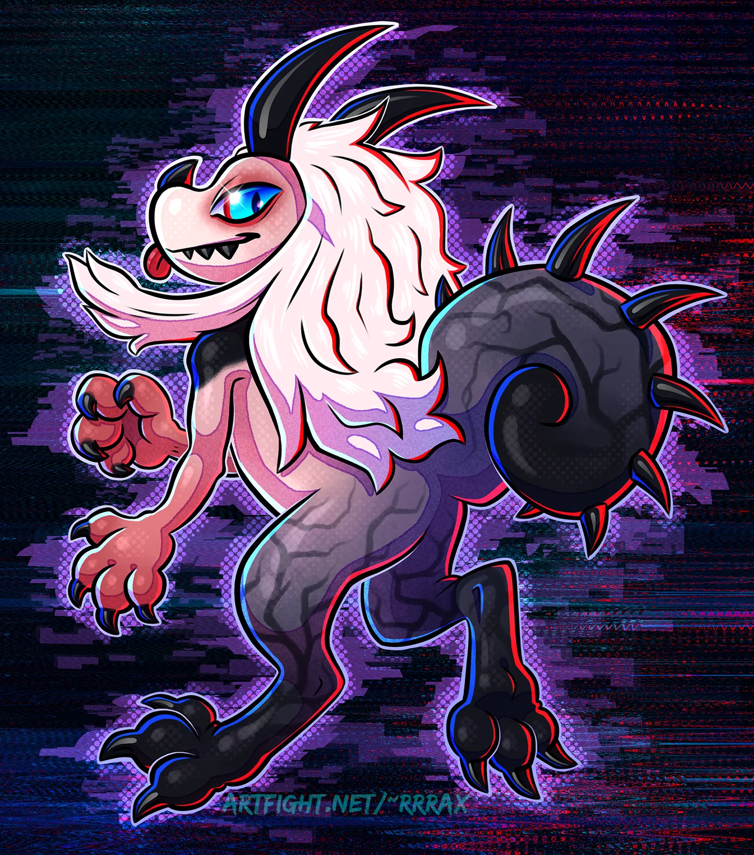 Burzum. Artwork I did for Art Fight last year