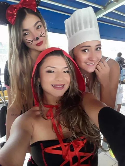 Cat riding hood chef