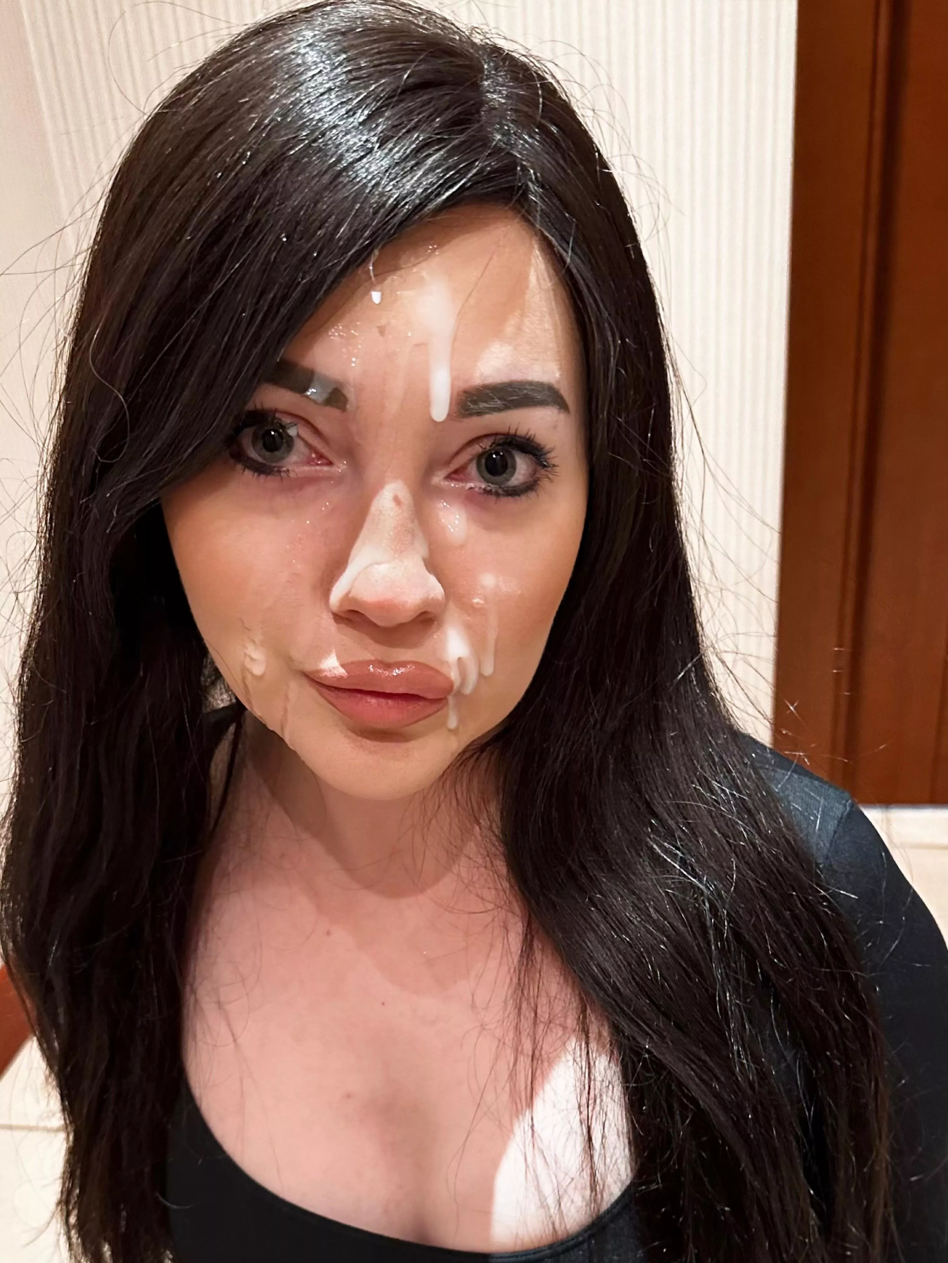 Cum on my face makes me so cute