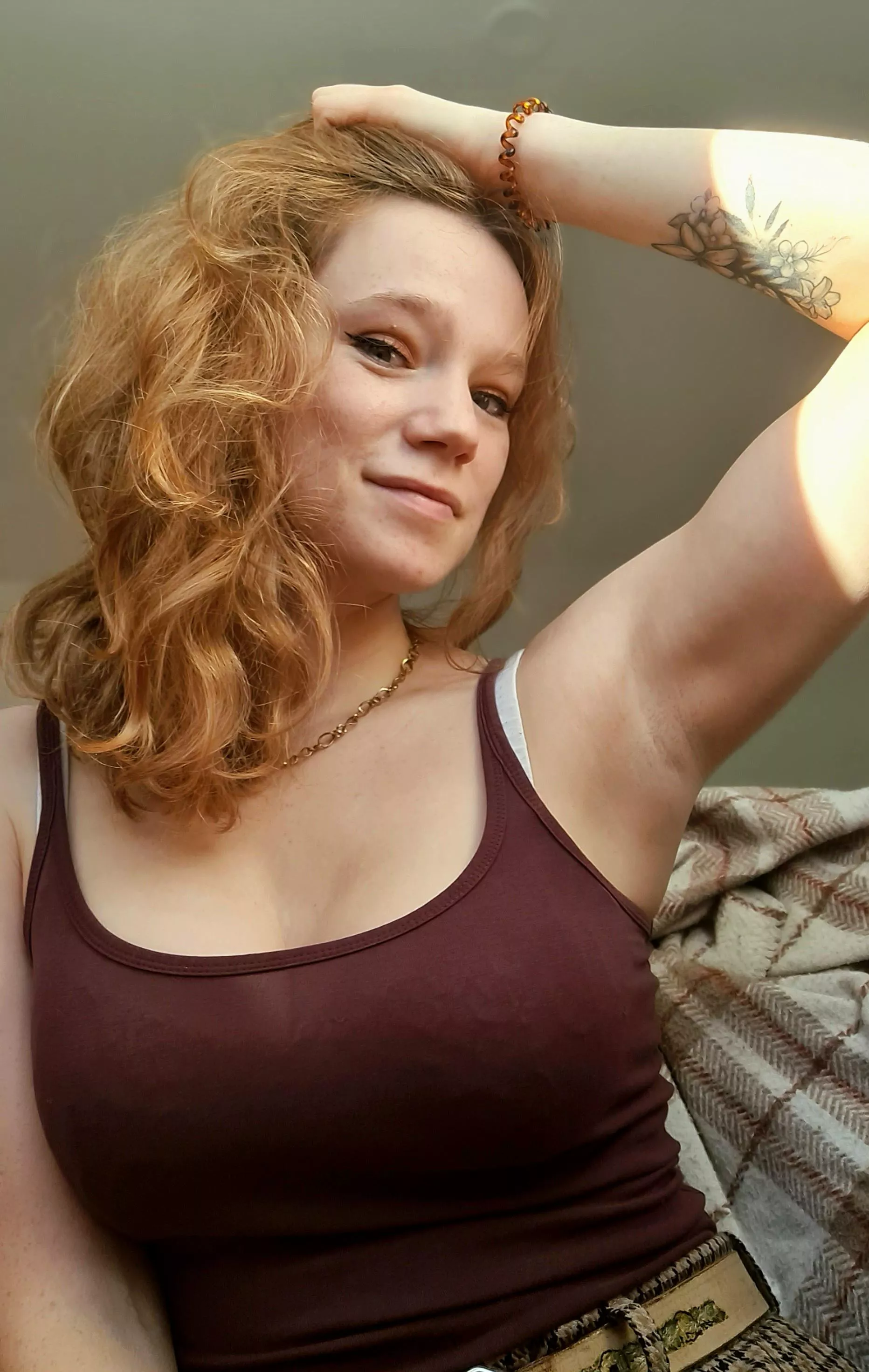 Didn't feel like wearing deodorant today