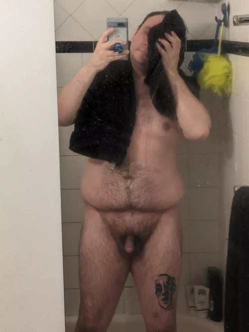 Fresh out of the shower